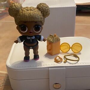 L.O.L. Surprise! Doll with Gold Glitter Hair and Accessories